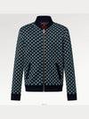 1AFR40 Double Face Cotton Jersey Bomber Jacket - LOUIS VUITTON - BALAAN 5