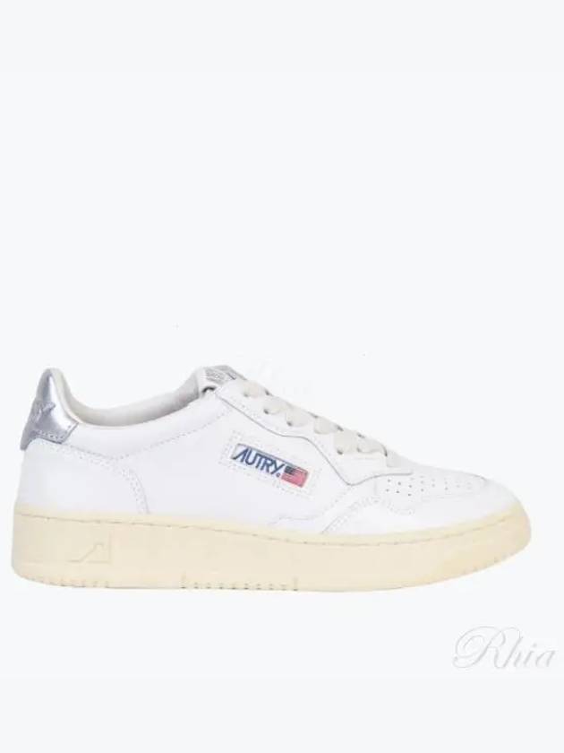 Medalist Silver Tab Low Top Sneakers White - AUTRY - BALAAN 2