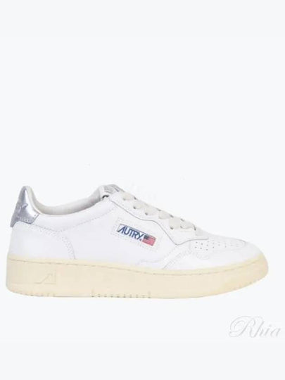 Medalist Silver Tab Low Top Sneakers White - AUTRY - BALAAN 2