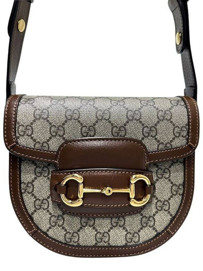 760191 Horsebit 1955 round mini shoulder bag - GUCCI - BALAAN 2