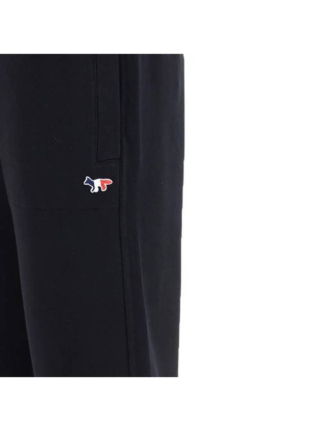 Men's Tricolor Fox Patch Track Pants Black - MAISON KITSUNE - BALAAN 4