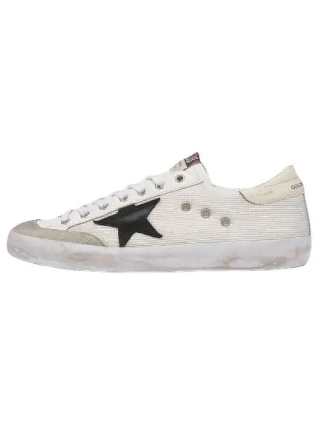 Superstar mesh white tab sneakers - GOLDEN GOOSE - BALAAN 1