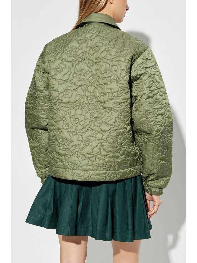 Lacoste Jacket With Embroidered Pattern, Women's, Green - LACOSTE - BALAAN 4