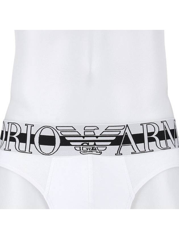 Mega Logo Triangle Briefs 110814 3R516 00010 - EMPORIO ARMANI - BALAAN 5