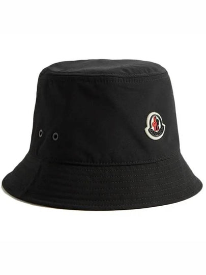 Logo Bucket Hat Black - MONCLER - BALAAN 2