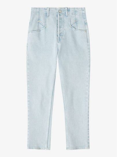 Niliane Slim Denim Jeans Light Blue - ISABEL MARANT - BALAAN 2