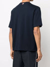 Cotton Oversized Pocket Short Sleeve T-Shirt Navy - THOM BROWNE - BALAAN 4