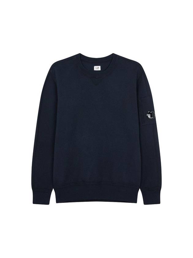 Lens Wappen Sweatshirt Blue - CP COMPANY - BALAAN 2