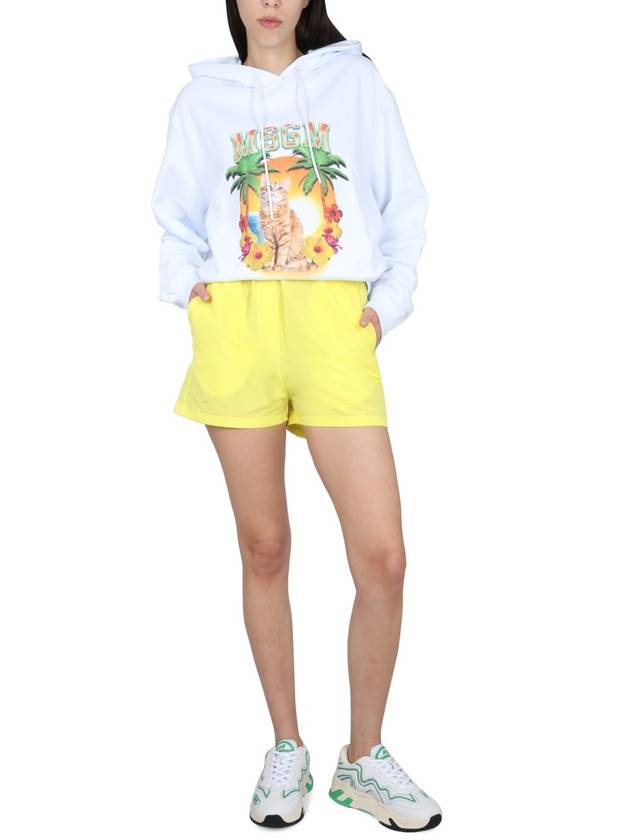 23 ss Shorts WITH Elastic 3441MDB1023710907 B0040208240 - MSGM - BALAAN 3