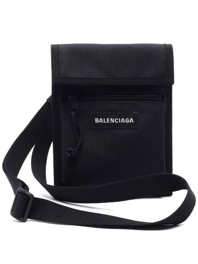 Explorer Small Strap Nylon Cross Bag Black - BALENCIAGA - BALAAN 2