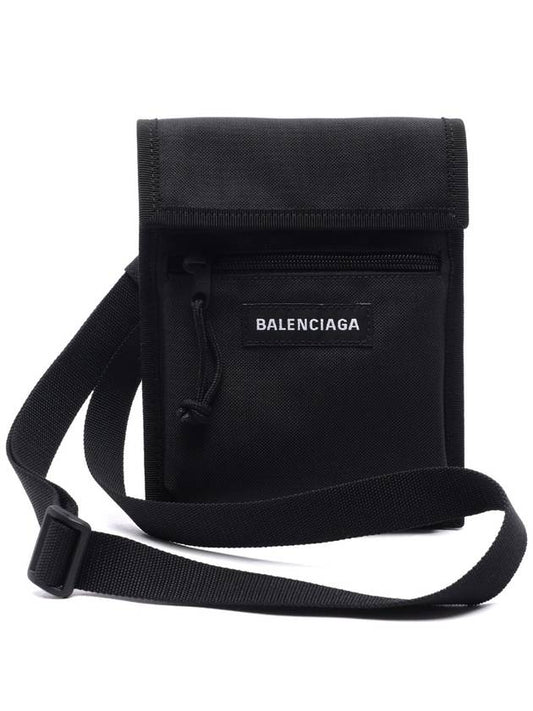 Explorer Small Strap Nylon Cross Bag Black - BALENCIAGA - BALAAN 2