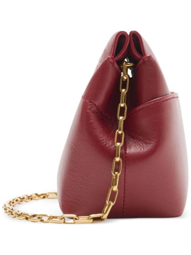 Snip Chain Strap Clutch Bag Ruby - BURBERRY - BALAAN 6