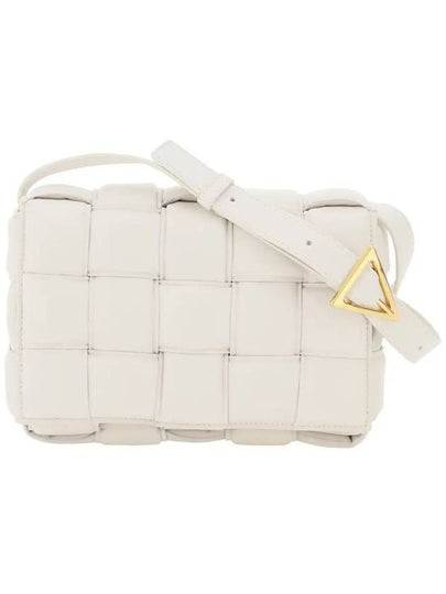 Gold Hardware Padded Cassette Cross Bag Chalk - BOTTEGA VENETA - BALAAN 2