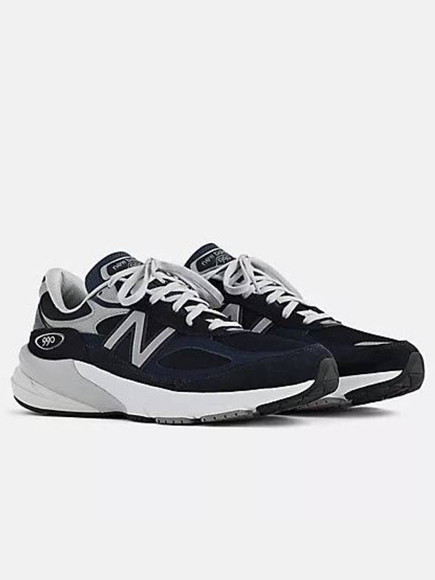 990v6 Low Top Sneakers Navy - NEW BALANCE - BALAAN 3