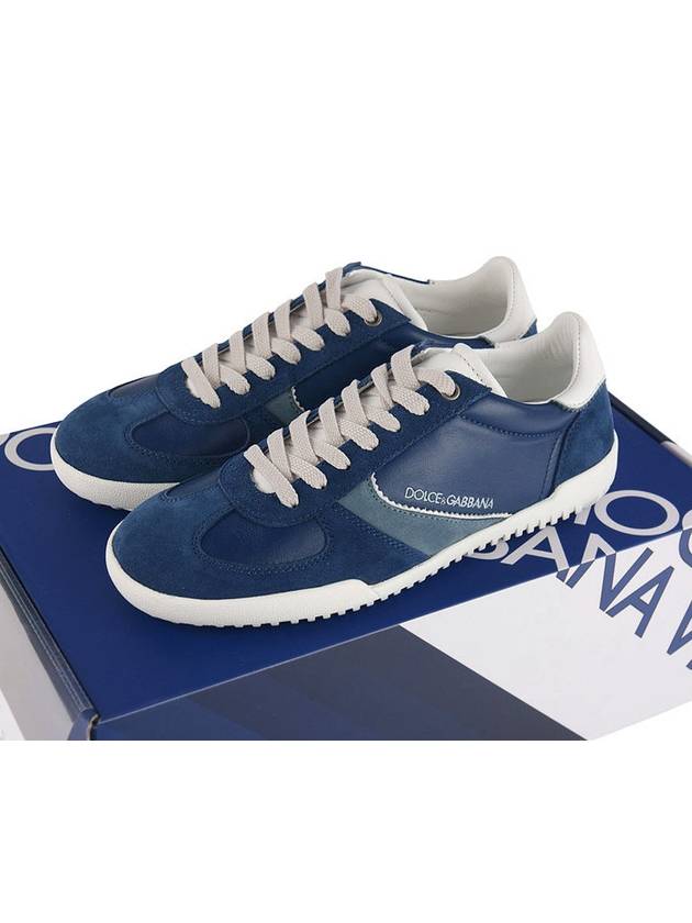 Low Top Sneakers Blue - DOLCE&GABBANA - BALAAN 7