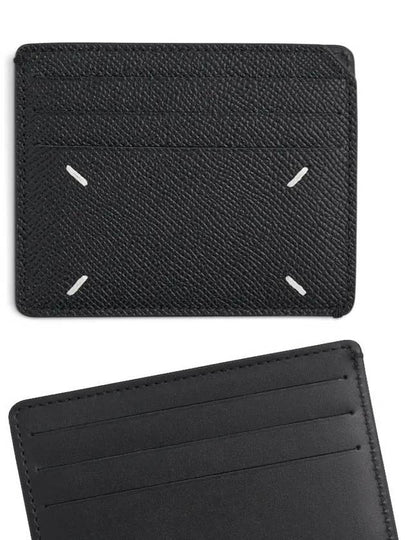 Stitch Small Card Wallet Black - MAISON MARGIELA - BALAAN 2