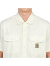 logo patch short sleeve shirt I027580 - CARHARTT WIP - BALAAN 6