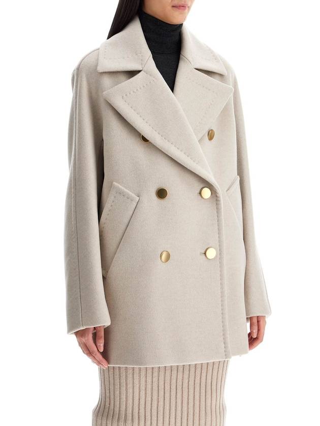 Bertha cashmere double coat beige - MAX MARA - BALAAN 3