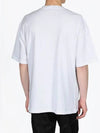 David Bowie Oversized Fit Short Sleeve T-Shirt White - IH NOM UH NIT - BALAAN 6