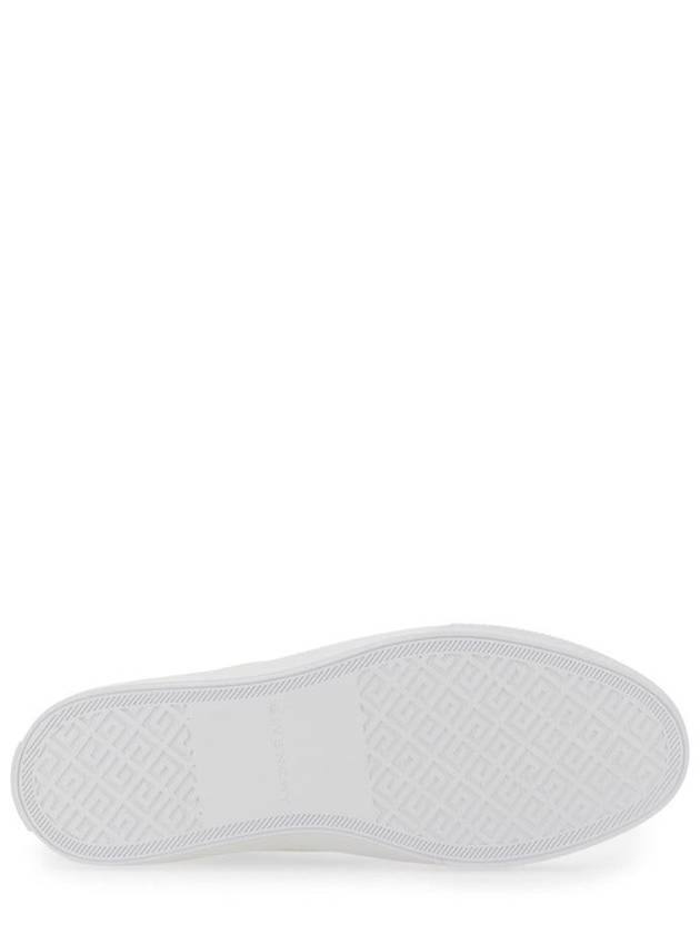 City Sport Leather Low Top Sneakers White - GIVENCHY - BALAAN 4