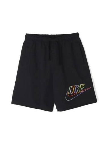 Men's Club French Terry Micro Fleece Shorts Black - NIKE - BALAAN 1