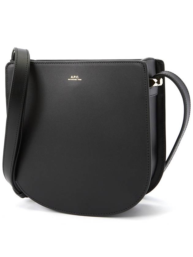 Geneve Smooth Leather New Shoulder Bag Black - A.P.C. - BALAAN 3