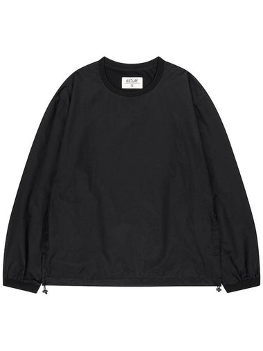 Lonely Heart Club WP Pullover Sweatshirt Black - ASTLAY - BALAAN 1