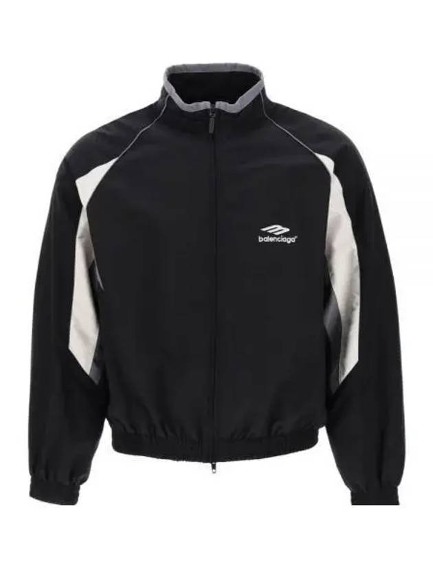 3B Sports Icon Regular Track Jacket Black - BALENCIAGA - BALAAN 2