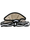 Golfwear Symbol Strap Visor Brown Black - ONOFF - BALAAN 4