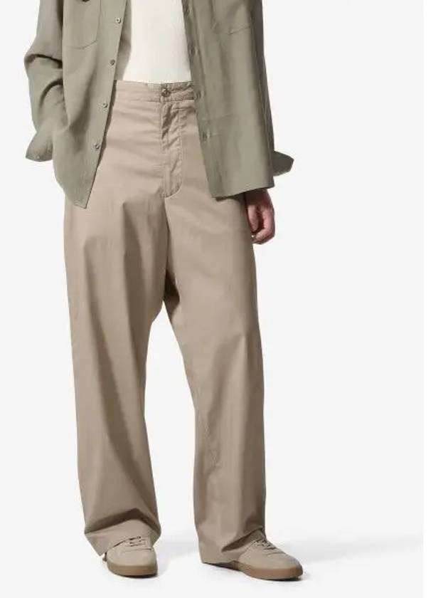 High Count Twill Officer Pants Khaki OR359PB001 - ENGINEERED GARMENTS - BALAAN 1