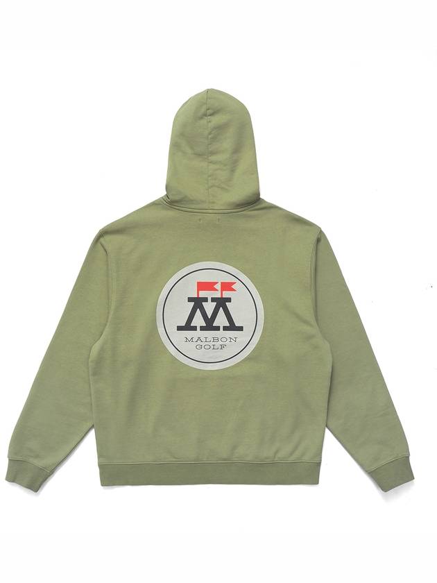 Home on the Range Flag Seekers Hoodie KHAKI - MALBON GOLF - BALAAN 2