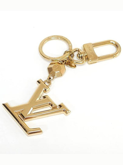 M65216 Gold LV Initial Facet Key Holder - LOUIS VUITTON - BALAAN 2