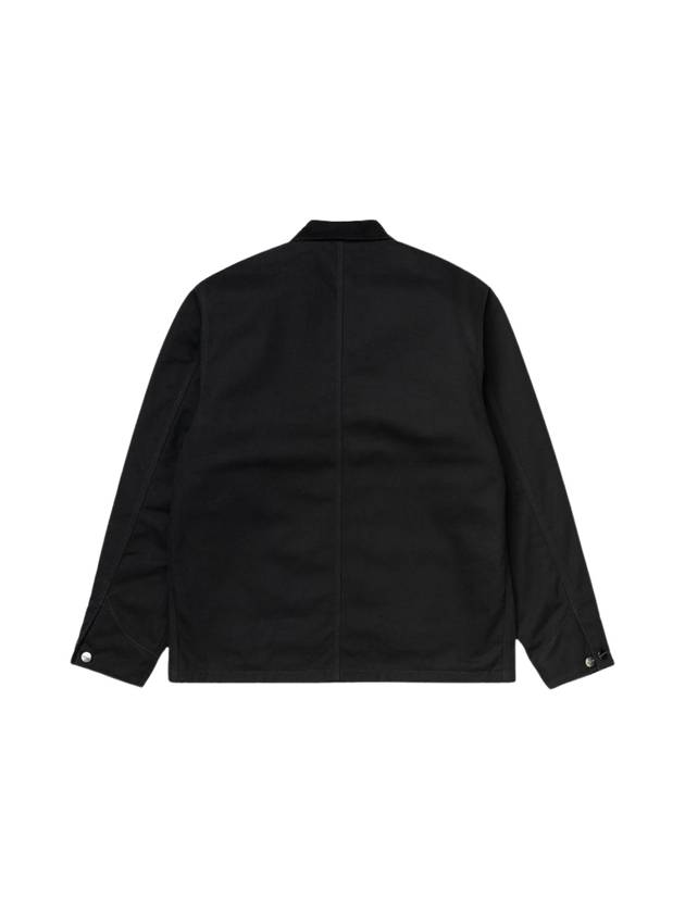 Michigan Cotton Jacket Black - CARHARTT WIP - BALAAN 3