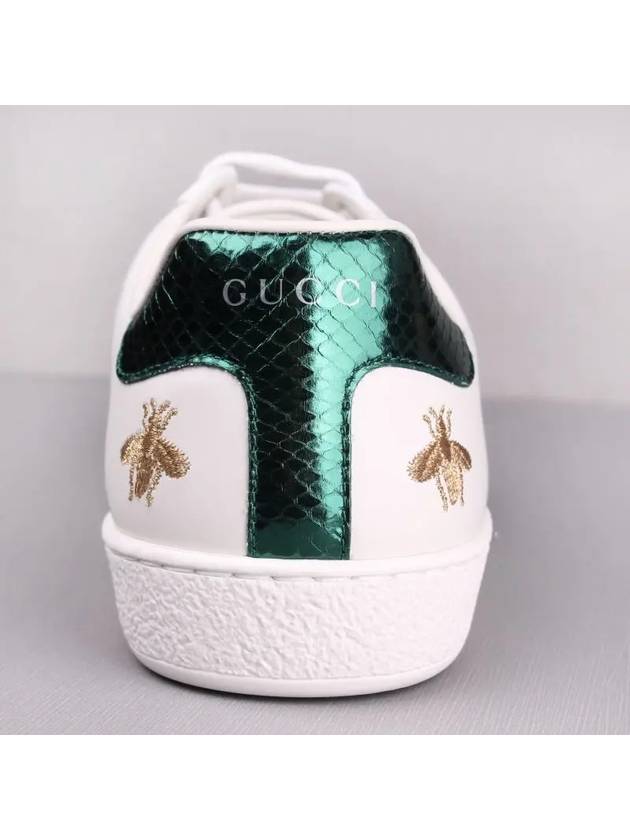 Ace Star B Embroider Low Top Sneakers White - GUCCI - BALAAN 6