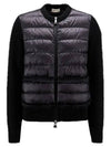 Women s Padded Wool Blend Zip up Cardigan Black H2093 9B00006 M1939 999 - MONCLER - BALAAN 1