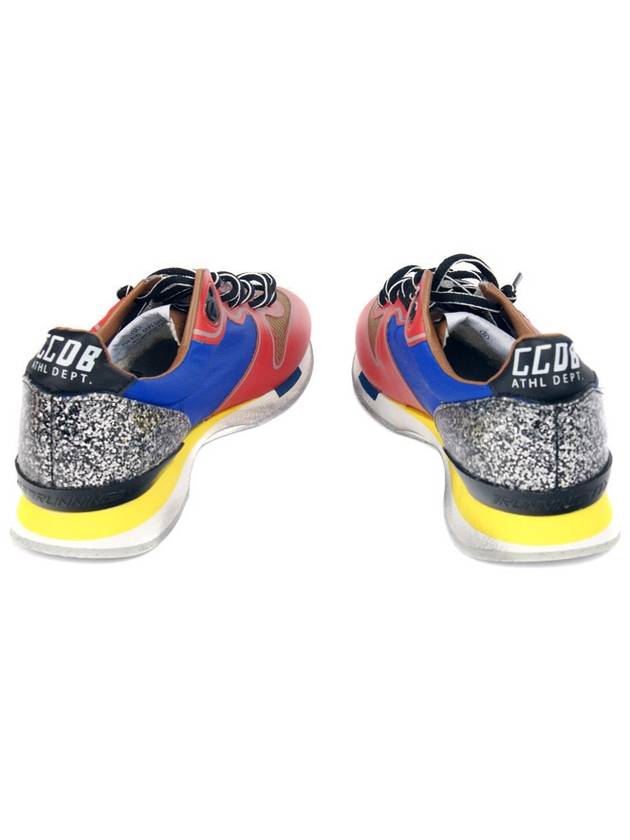 Running Low Top Sneakers Red Blue - GOLDEN GOOSE - BALAAN 6