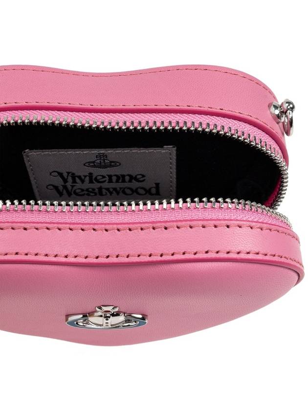 Mini Heart Cross Bag Pink - VIVIENNE WESTWOOD - BALAAN 5