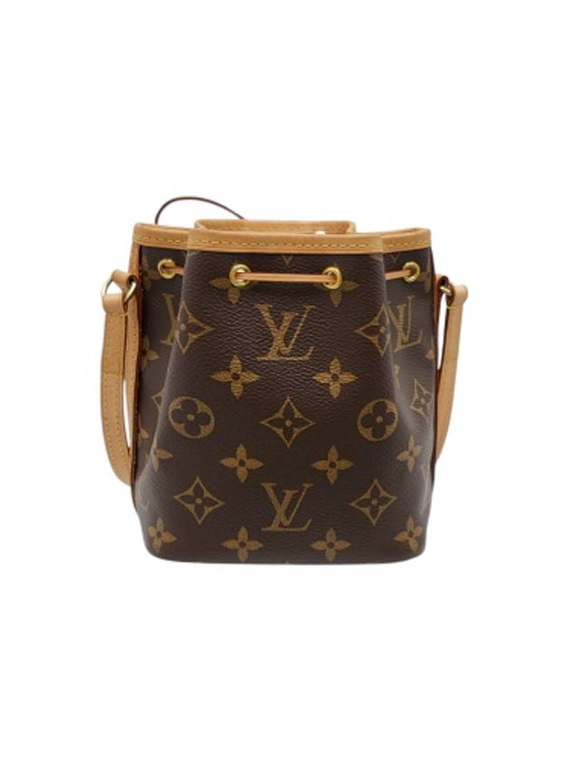 M41346 Monogram Canvas Nano Noe Bucket Cross Bag - LOUIS VUITTON - BALAAN 3