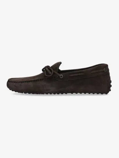 Men's Gommino Suede Driving Shoes Brown - TOD'S - BALAAN 2