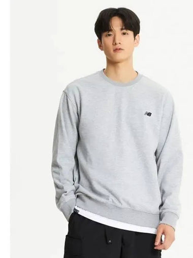 NBNCE41013 UNI ESS Classic Sweatshirt MGRAY - NEW BALANCE - BALAAN 1