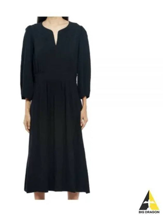 Robe New Long Dress Navy - A.P.C. - BALAAN 2