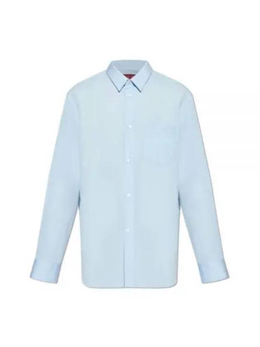 791731 21131 4990 Cotton Poplin Shirt - GUCCI - BALAAN 1