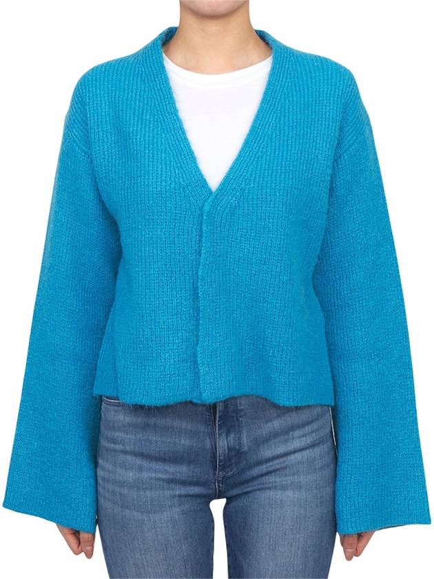 V-Neck Cardigan Blue - JW ANDERSON - BALAAN 4