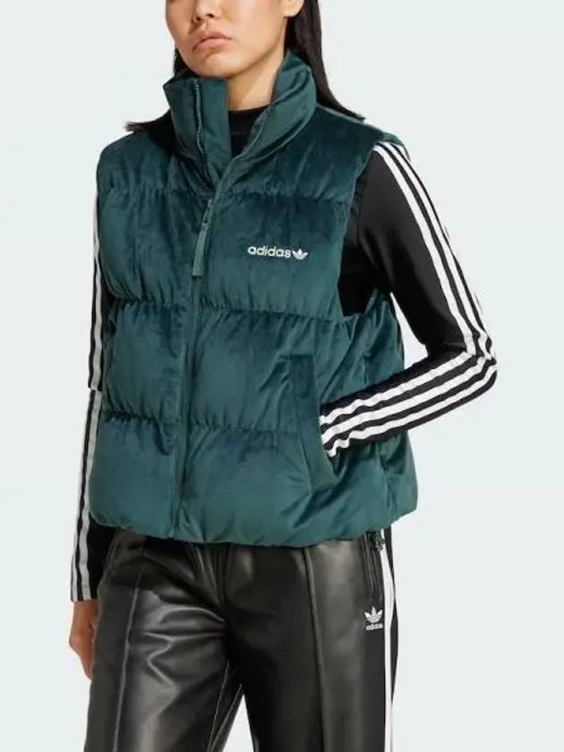 Velvet vest IW8389 Domestic product GQDO24100238315 - ADIDAS - BALAAN 1