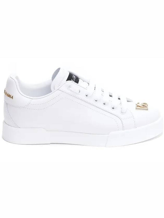 Portofino Low-Top Sneakers White - DOLCE&GABBANA - BALAAN 1