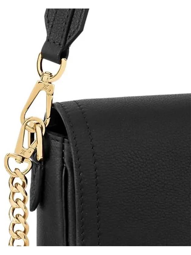 Lockme Tender Shoulder Bag Black - LOUIS VUITTON - BALAAN 5