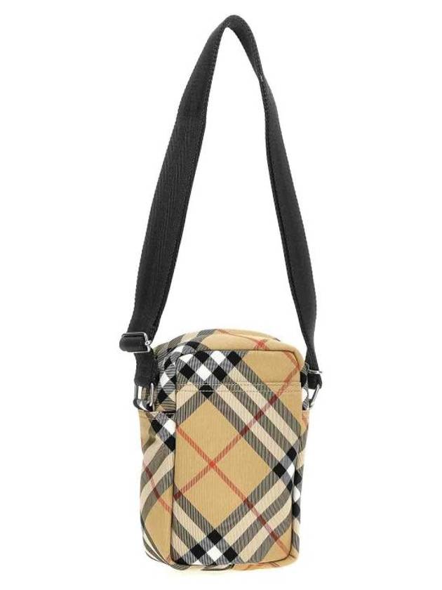 EKD Appliqué Check Phone Cross Bag Beige - BURBERRY - BALAAN 3