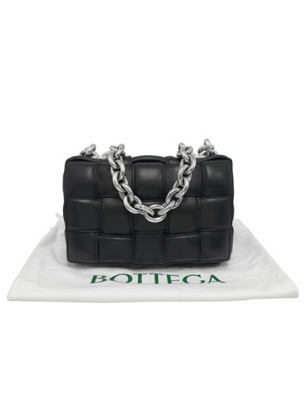 631421 Padded cassette silver chain shoulder bag - BOTTEGA VENETA - BALAAN 10