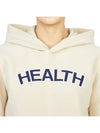 Sherpa Health Hoodie Ivory - SPORTY & RICH - BALAAN 7