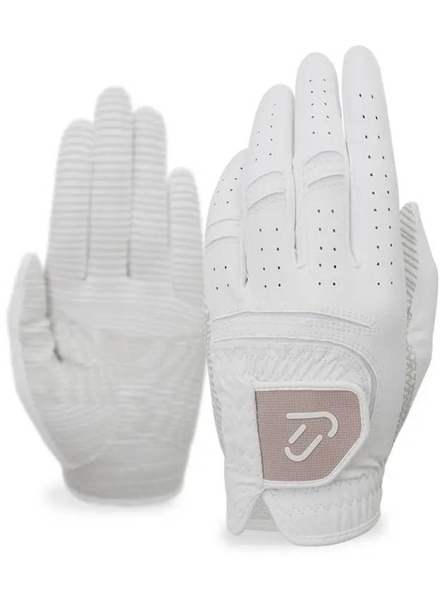 Silicone leather golf gloves IPU4AGV958 WH - IJP DESIGN - BALAAN 2